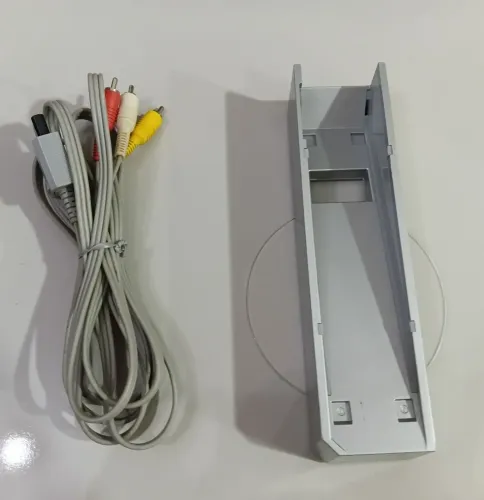 Base e cabo Av original Nintendo Wii