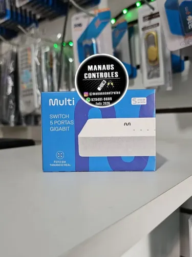 Switch gigabit 5 portas multi