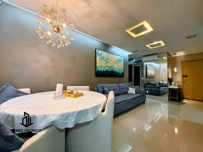 Apartamento mobiliado 2 quartos 1 suíte, 62m² - Setor Leste Universitário
