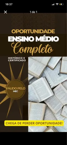 Ensino médio completo