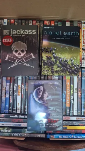 Coleção de 70 DVDs Importados, Originais em Inglês (Sem dublagem) + 22 dvds Brasileiros