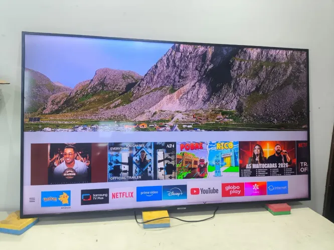 Tv 65 smart Samsung 4k Wi-Fi,Bluetooth,espelhamento Smartphones tudo funcionando e garanti
