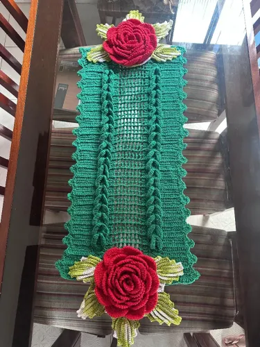 Trilho de mesa Mega Rosa 