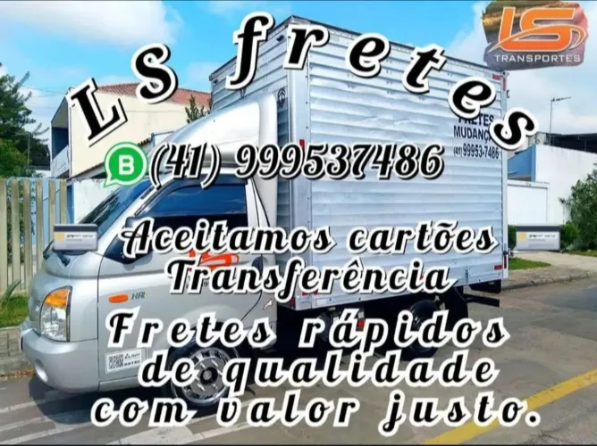 Pequenos fretes e mudanças preço justo