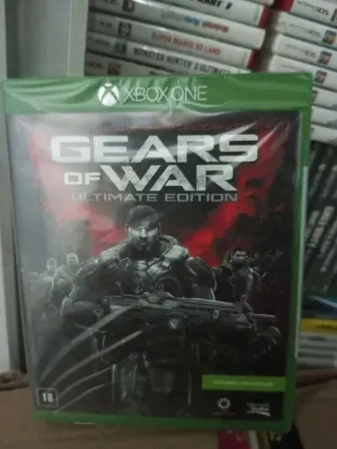 Gears of war ultimate edition jogo Xbox one game series x lacrado