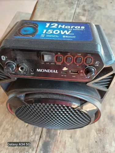 Caixa de som mundial 150 w