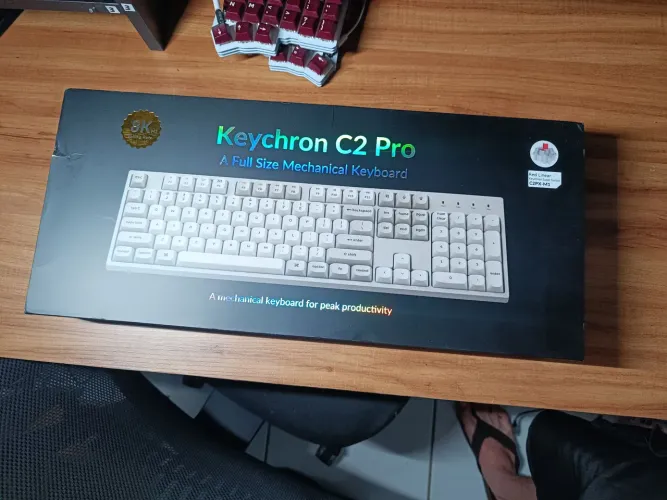 Keychron C2 Pro 8K semi novo Teclado Mecanico 2 meses de uso