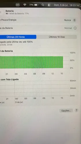 Apple Macbook Air 13 polegadas chip M4 16gb ram 256gb ssd cor silver