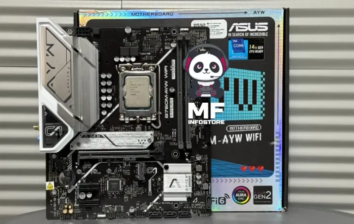 Kit DDR5 B760M Asus AYW Wifi + i5 12400T