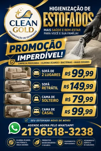 Higienização de estofados