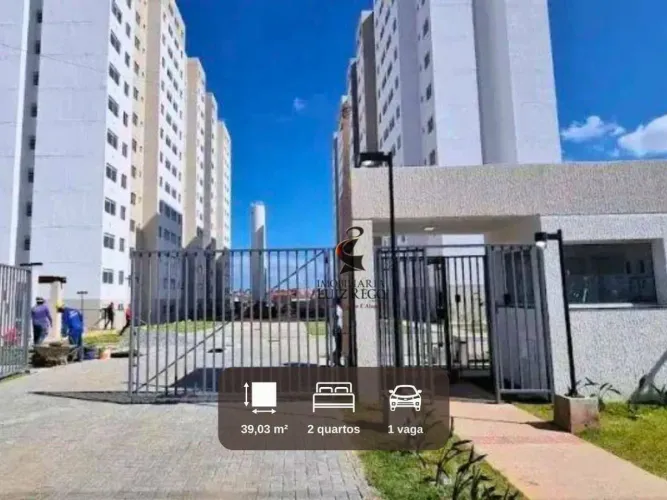 Apartamento com 2 dormitórios para alugar, 39 m² por R$ 1.547,55/mês - Itaperi - Fortaleza