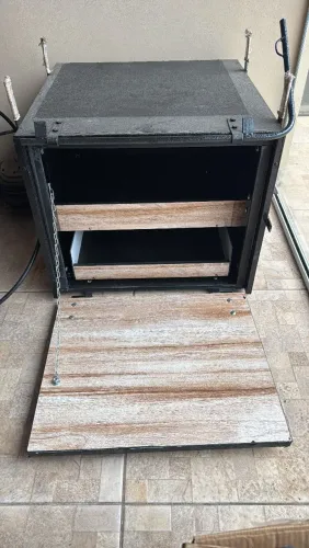 Caixa para fogareiro