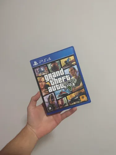 GTA 5 mídia física para PlayStation 4