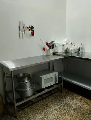 Bancada Inox 1m