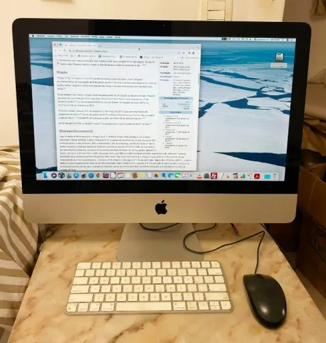 iMac 21.5-inch, mid 2011, processador: 2,7 GHz Intel Core i5