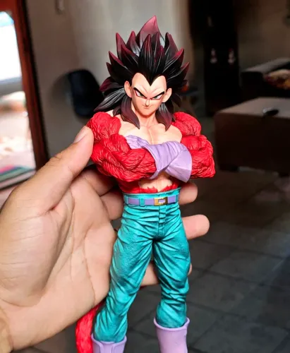 Action Figure Gogeta SSJ4 Dragon Ball GT - Figura Premium com Acessórios | Alta Qualidade