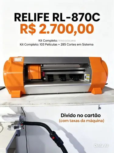 Máquina de corta película para celulares, tablet