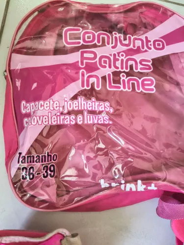 Patins rosa