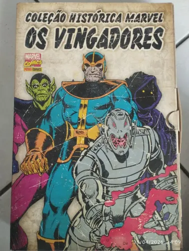 HQ quadrinhos Marvel Coleção Histórica Marvel Os Vingadores