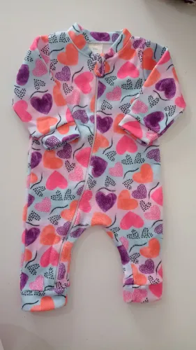 Macacão soft bebê infantil menina G