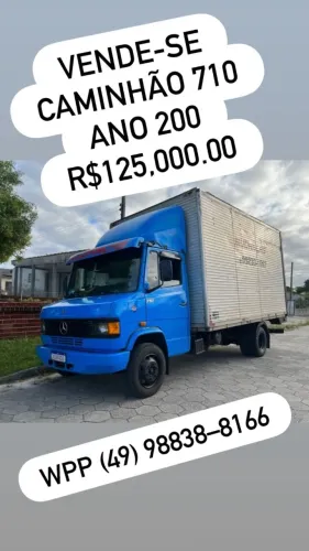 Vendo 710 caminhão bau