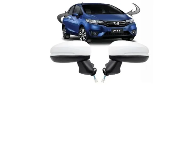 Par Retrovisor Honda New Fit 2015 2016 2017 2018 Eletrico Sem Pisca