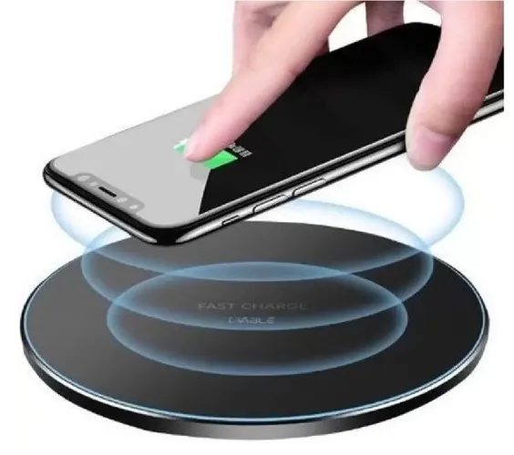 Carregador Sem Fio Indução Para iPhone 8 a 14 Galaxy S20, S23 20w