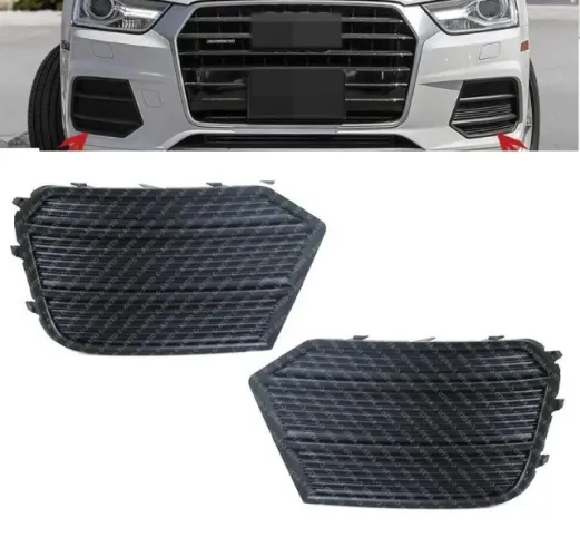 Par Grade Tela Farol de Milha Audi Q3 2016 2017 2018 2019