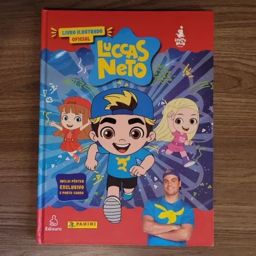 Livro Ilustrado / Álbum de Figurinhas Oficial Luccas Neto - Panini
