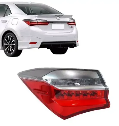 Lanterna Traseira Corolla 2018 2019 Com Led Canto