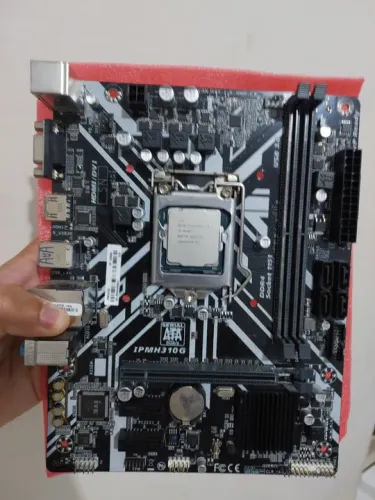 Placa Mãe IPMH310G + i3 9° geração