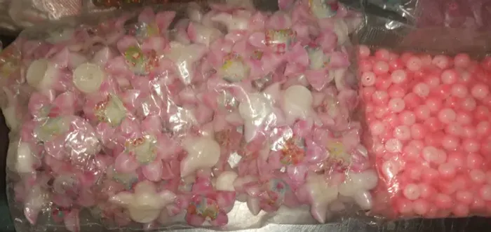 Misanga elástico renda 
