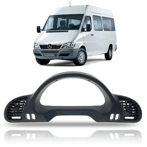 Moldura do Painel Interno Lado Esquerdo Mercedes Benz Sprinter 2002 A 2012