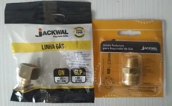 Terminal e União Redutora Jackwall Lacrados