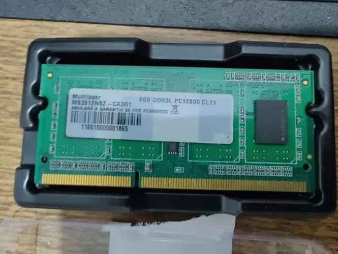 Memória Multilaser Ram Ddr3l 1600mhz PC12800 4GB para Notebook - Só R$ 49,00 Black Friday