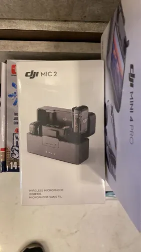 Microfone Mic 2 ( 2 mic + 1 Recp + 1 case)