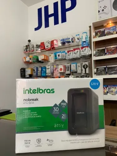 Nobreak attiv 700VA+ 120v Intelbras Novo Parcelamento