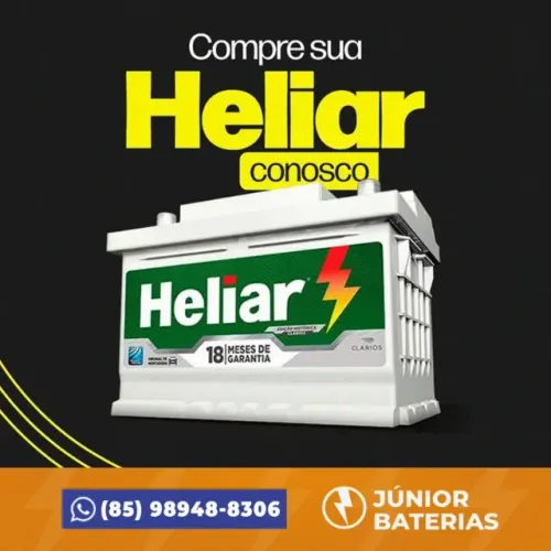 Bateria de carro 75 amperes em Fortaleza