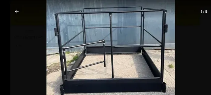 Guarda corpo para andaimes 