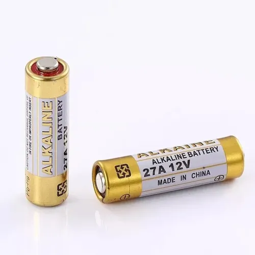 Mini pilha bateria 27a 12V para controle de alarme portão de garagem