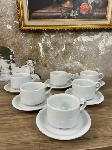 CONJUNTO DE XÍCARAS DE CHÁ GERMER | DONARELIQUIAS