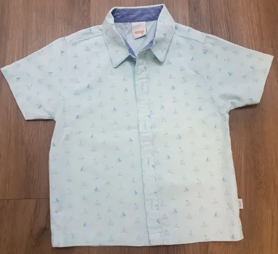 Camisa Social de bebê - Alphabeto