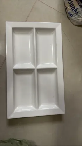 Petisqueiras louça e acrílico