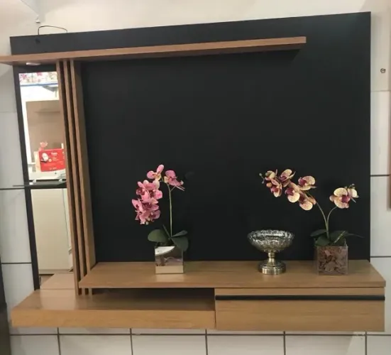 Painel Para Tv até 55 Polegadas Preto