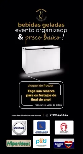 Aluguel de freezer 