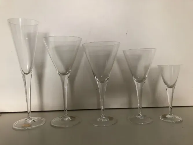 Conjunto de Taças de Cristal Hering