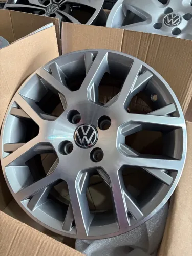 Rodas de liga leve Volkswagen nova r15 4x100 modelo saveiro 