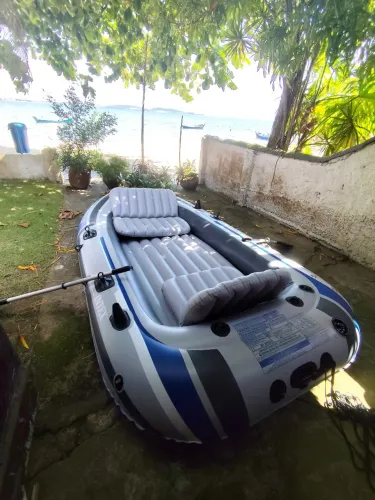 Bote Inflável INTEX Excurssion 4 para Lazer e Aventura Aquática - Pouco uso
