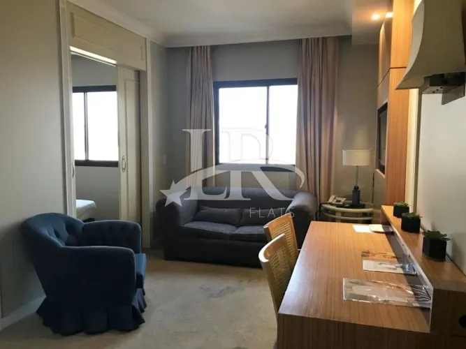 LR Flats apartamentos e Studios - Flat de 31m² mobiliado disponível para locação na Vila O