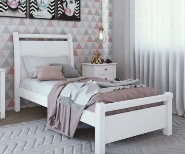 Cama Solteiro Reali Pronta Entrega*
